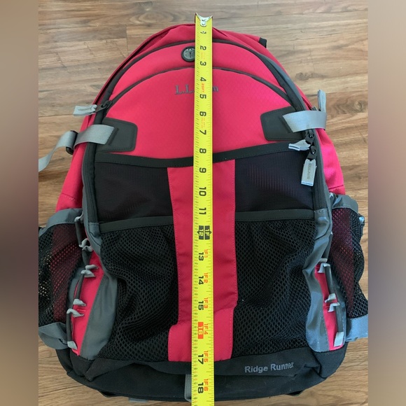 LL Bean Ridge Runner Daypack Hiking Backpack - Picture 5 of 8